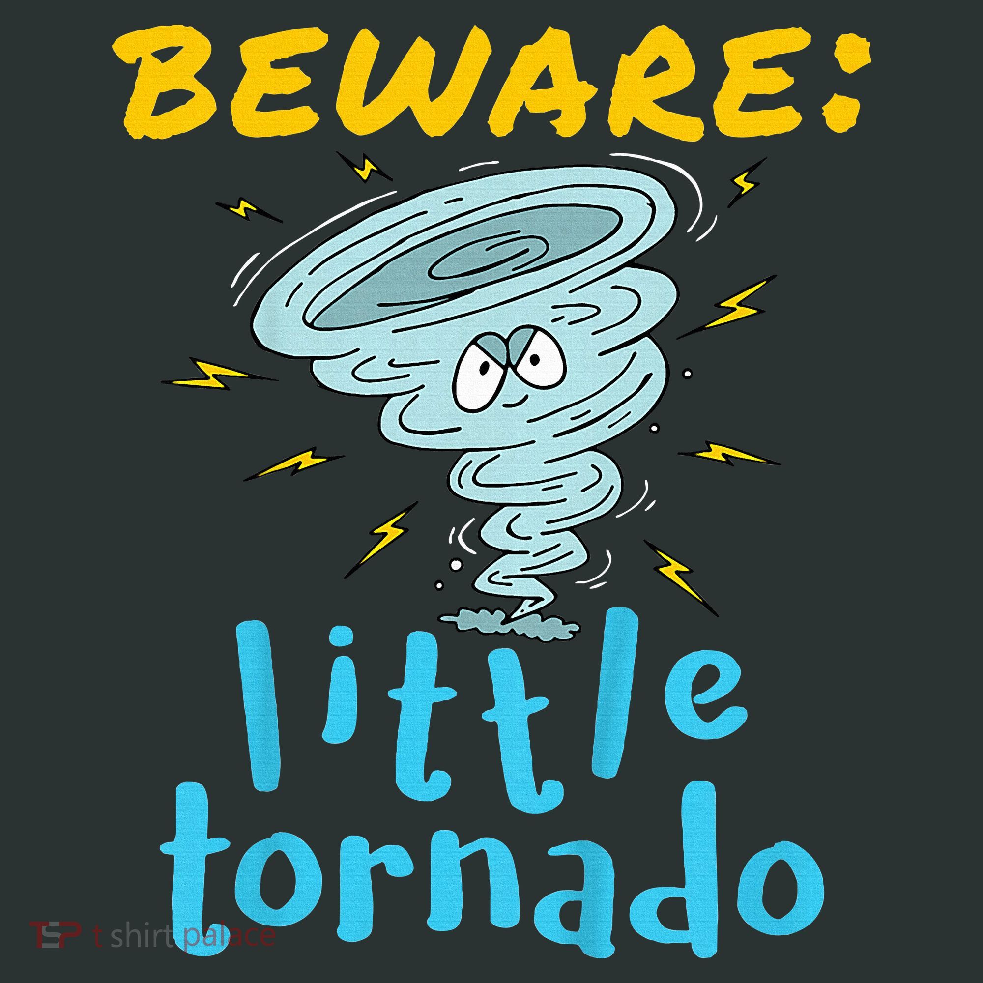 Beware Little Tornado Twister Active Infant Baby Jersey Bodysuit