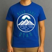 Bear Lake Utah Mountain Skiing Hiking Fishing Boating Meaningful Gift T-Shirt thumb 3