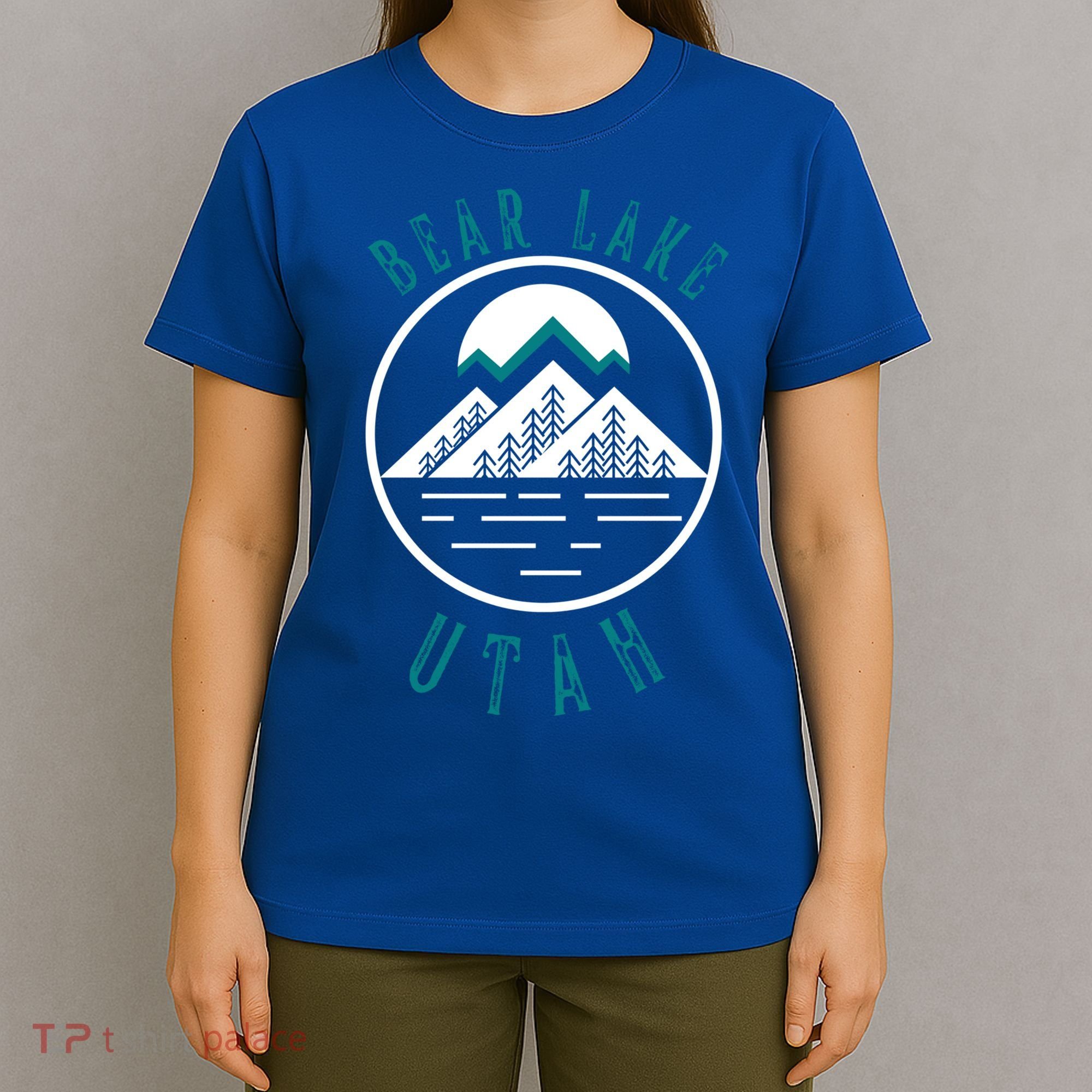 Bear Lake Utah Mountain Skiing Hiking Fishing Boating Meaningful Gift T-Shirt