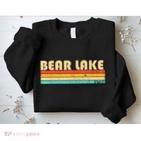 Bear Lake Utah Funny Fishing Camping Summer Sweatshirt thumb 2
