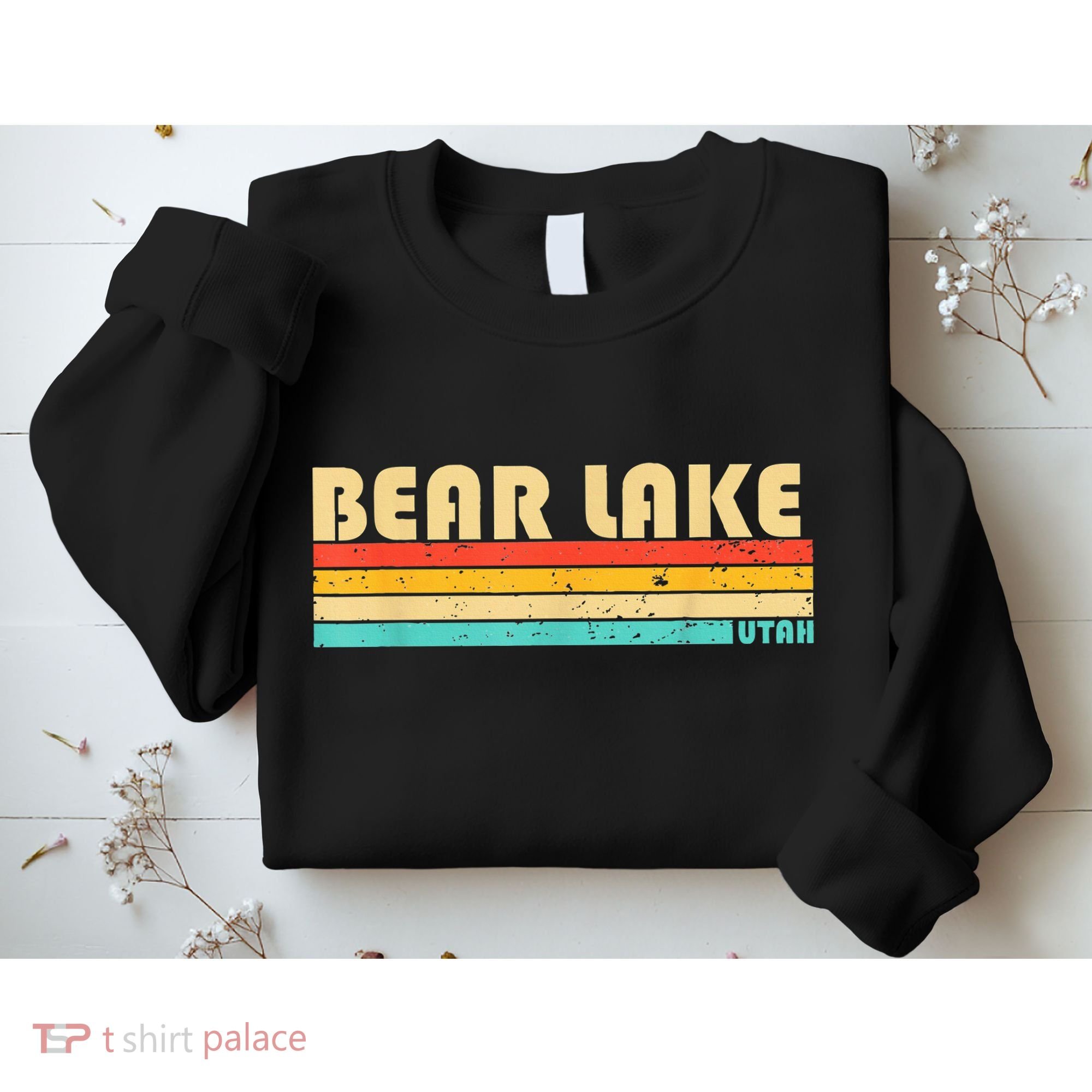 Bear Lake Utah Funny Fishing Camping Summer Sweatshirt