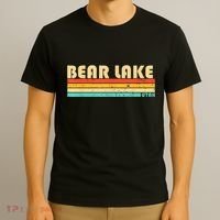 Bear Lake Utah Funny Fishing Camping Summer T-Shirt thumb 3