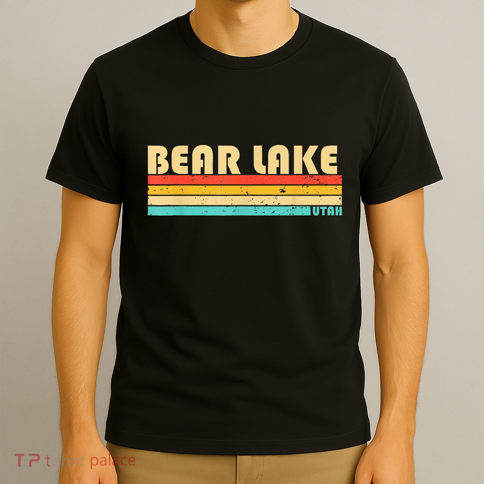 Bear Lake Utah Funny Fishing Camping Summer T-Shirt
