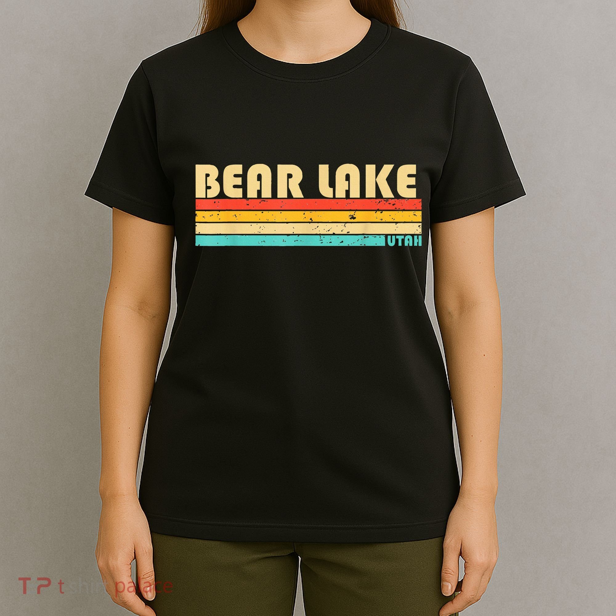 Bear Lake Utah Funny Fishing Camping Summer T-Shirt