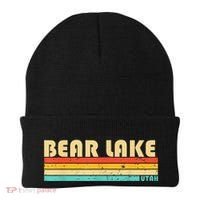 Bear Lake Utah Funny Fishing Camping Summer Beanie thumb 0
