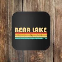 Bear Lake Utah Funny Fishing Camping Summer Coaster thumb 0
