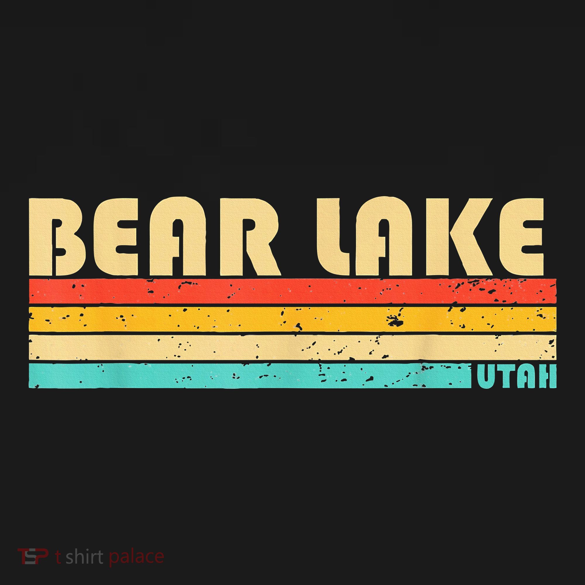 Bear Lake Utah Funny Fishing Camping Summer Polo
