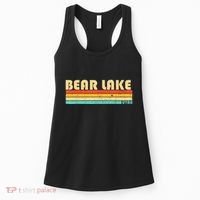 Bear Lake Utah Funny Fishing Camping Summer Women's Tank Top thumb 0