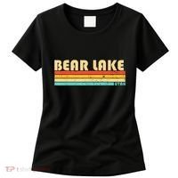 Bear Lake Utah Funny Fishing Camping Summer Women's T-Shirt thumb 0