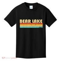 Bear Lake Utah Funny Fishing Camping Summer Kids T-Shirt thumb 0