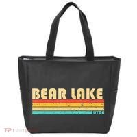 Bear Lake Utah Funny Fishing Camping Summer Tote Bag thumb 0