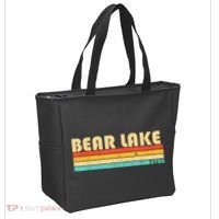 Bear Lake Utah Funny Fishing Camping Summer Tote Bag thumb 2