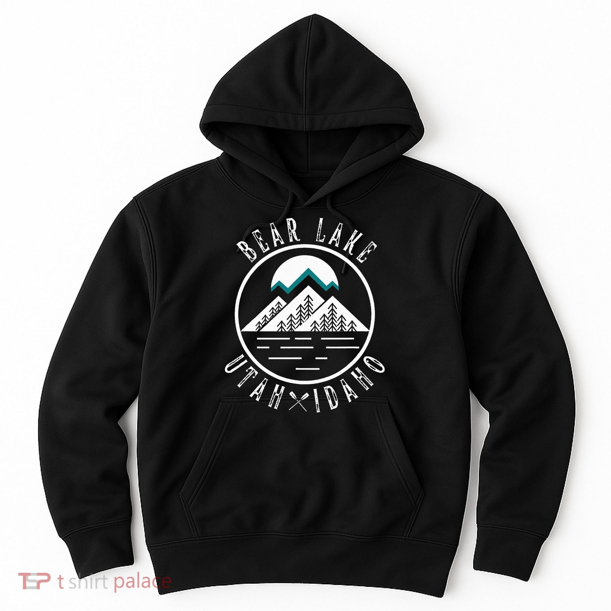 Bear Lake Utah Idaho Camping Boating Hoodie