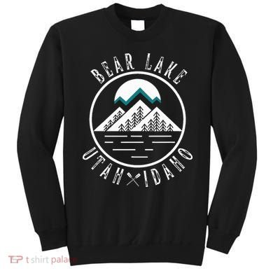 Bear Lake Utah Idaho Camping Boating Sweatshirt