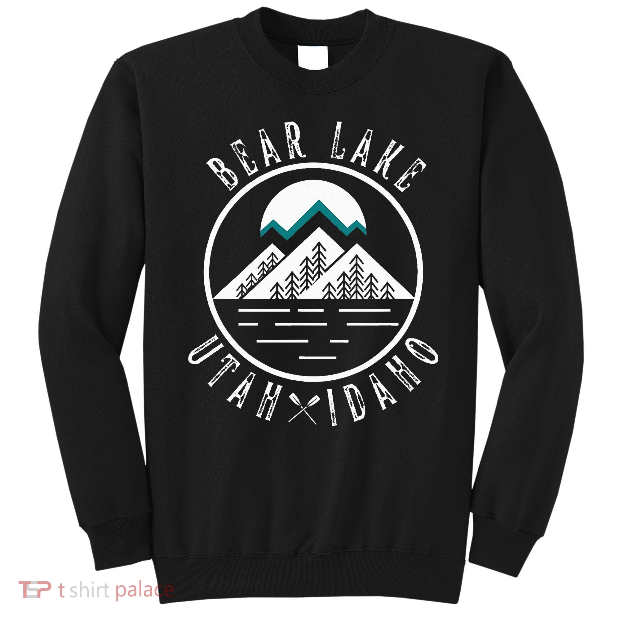 Bear Lake Utah Idaho Camping Boating Sweatshirt