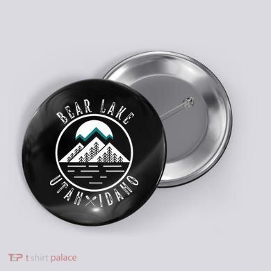 Bear Lake Utah Idaho Camping Boating Button