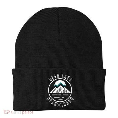 Bear Lake Utah Idaho Camping Boating Beanie