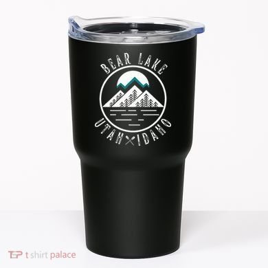 Bear Lake Utah Idaho Camping Boating Tumbler