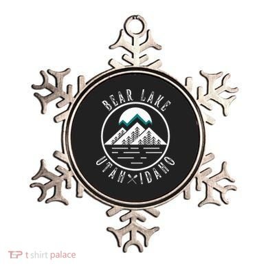 Bear Lake Utah Idaho Camping Boating Ornament
