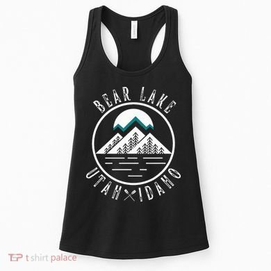 Bear Lake Utah Idaho Camping Boating Women's Tank Top
