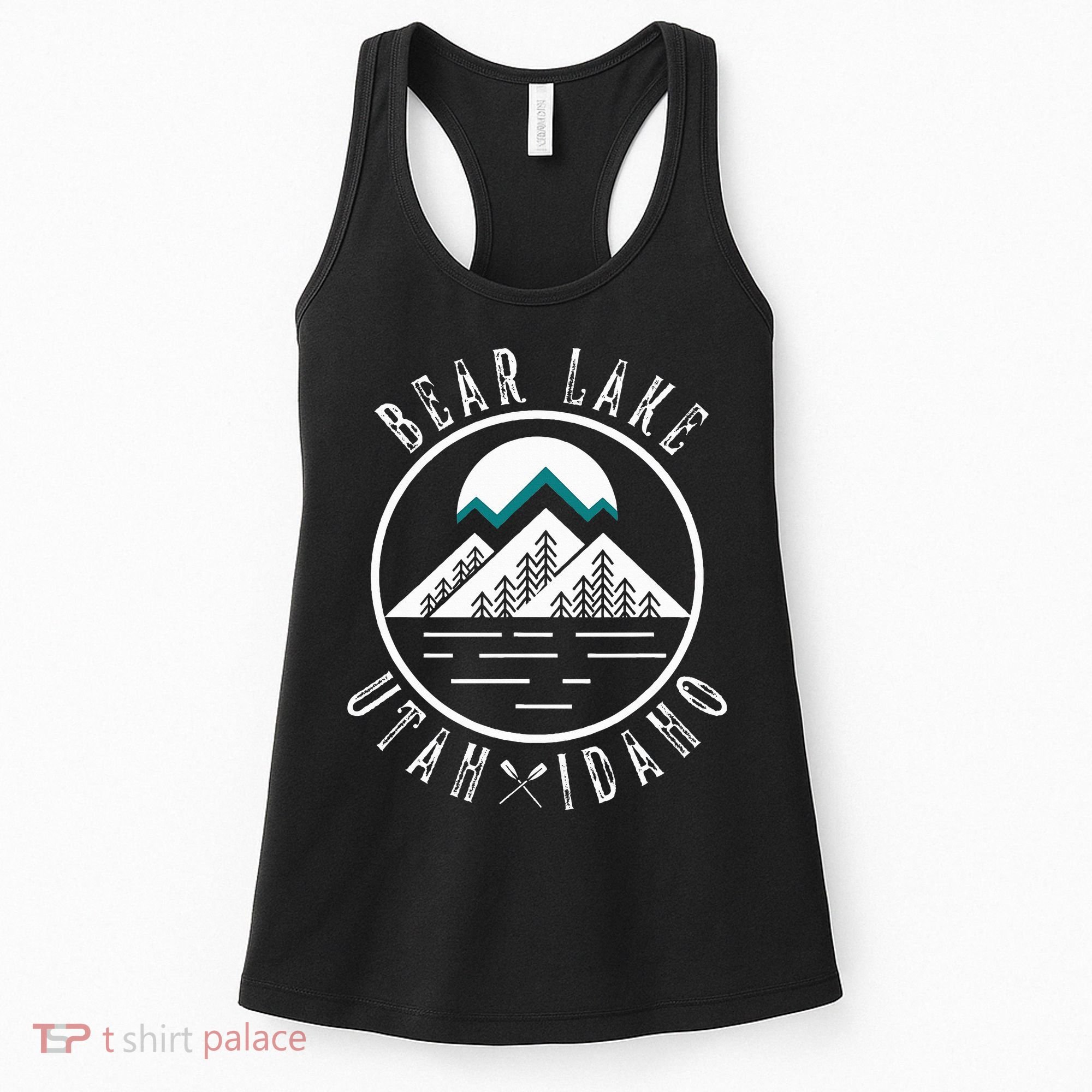 Bear Lake Utah Idaho Camping Boating Women's Tank Top