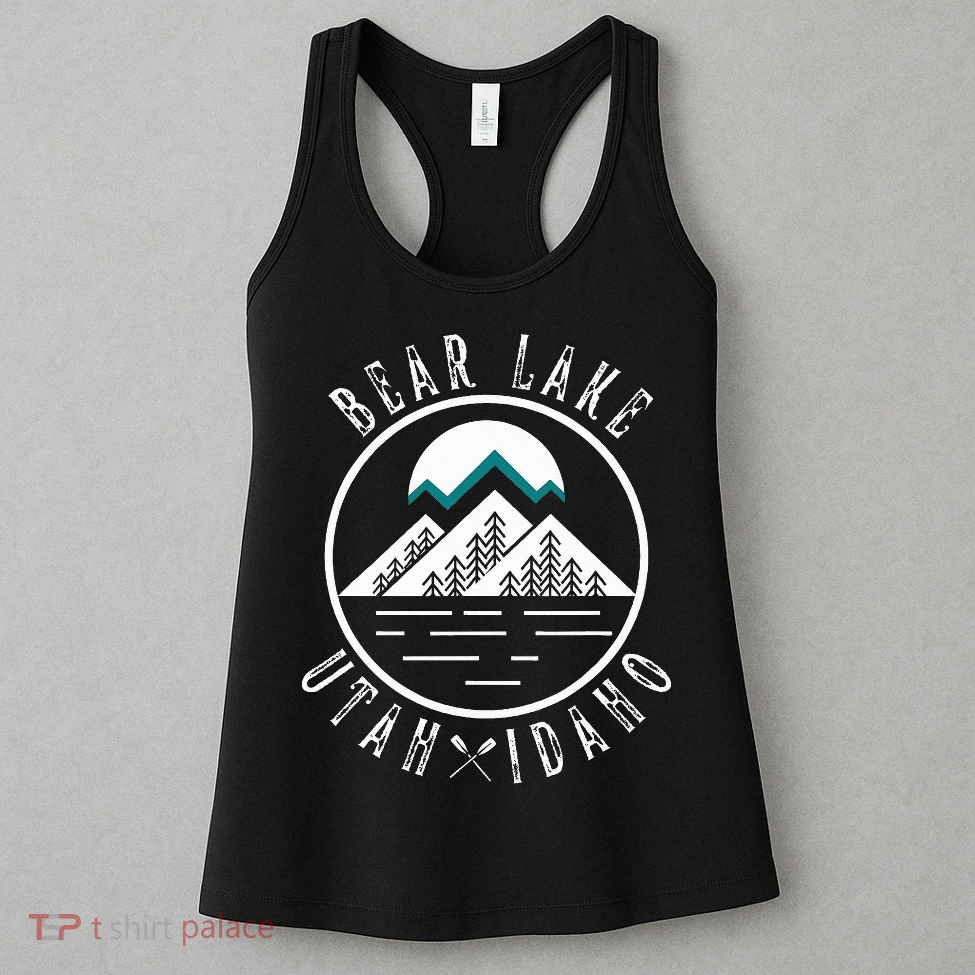 Bear Lake Utah Idaho Camping Boating Women's Tank Top