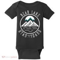 Bear Lake Utah Idaho Camping Boating Baby Bodysuit thumb 0