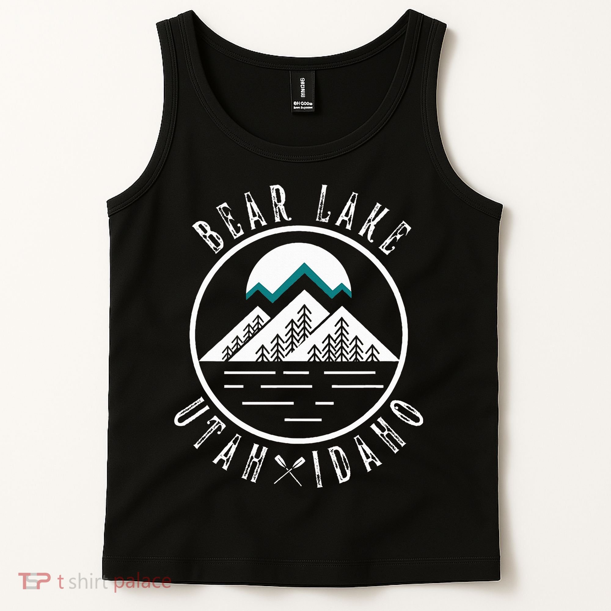 Bear Lake Utah Idaho Camping Boating Tank Top