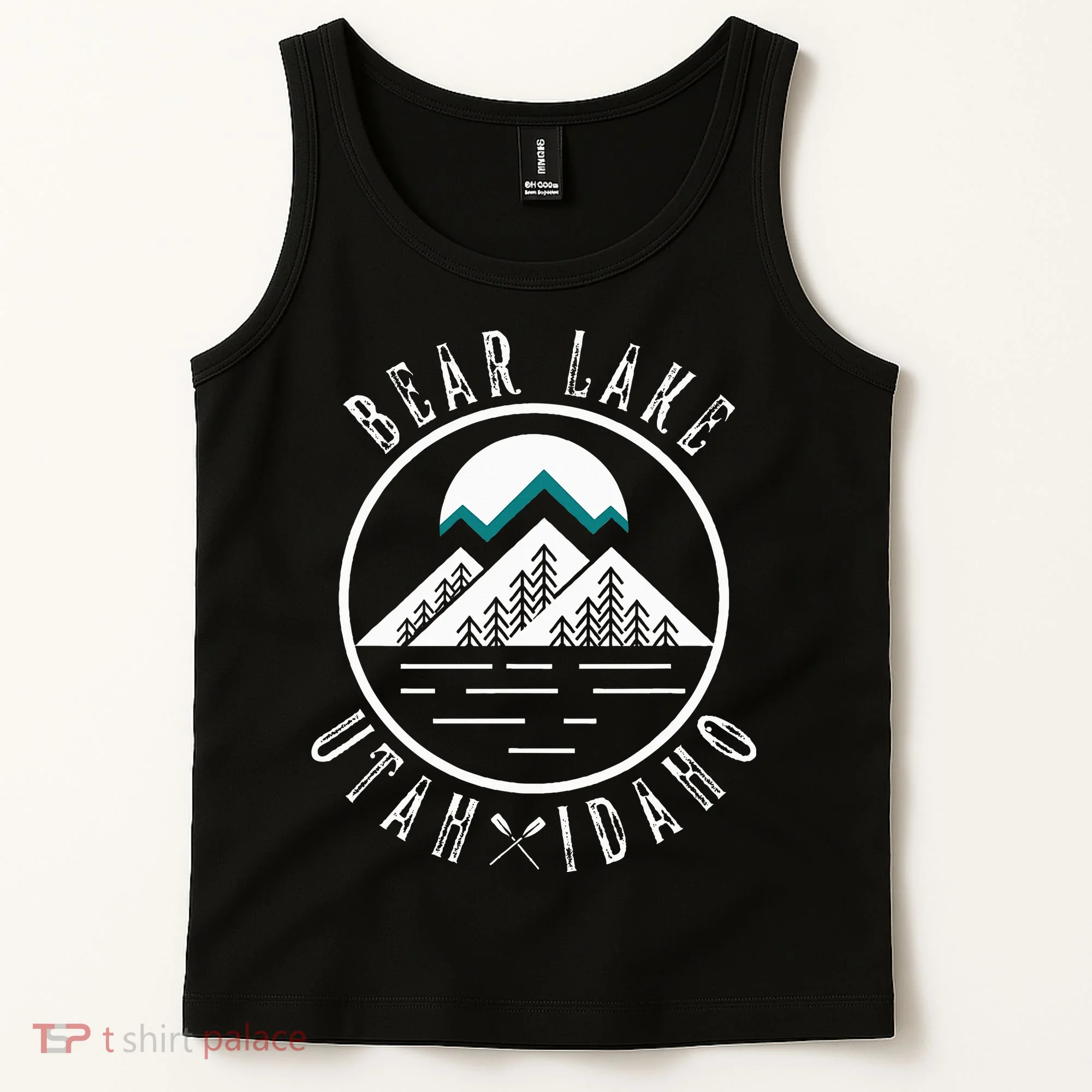 Bear Lake Utah Idaho Camping Boating Tank Top