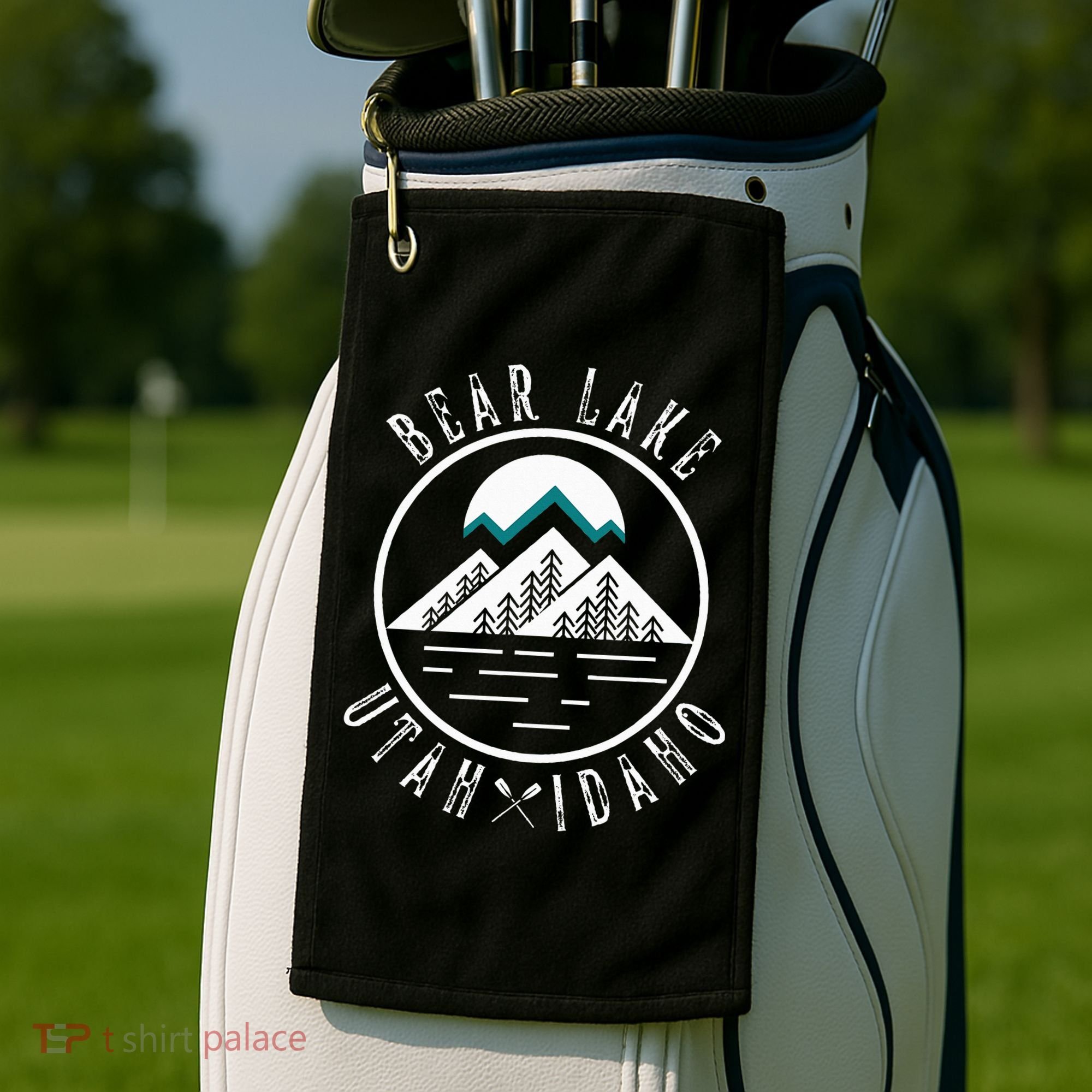 Bear Lake Utah Idaho Camping Boating Golf Towel