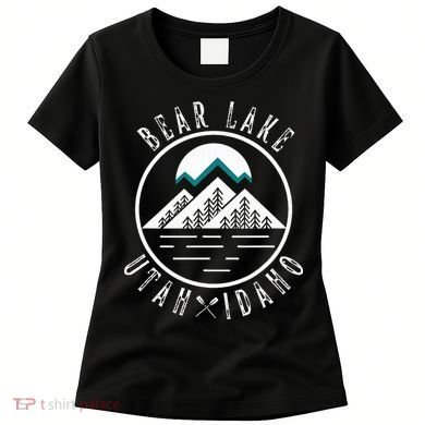 Bear Lake Utah Idaho Camping Boating Women's T-Shirt