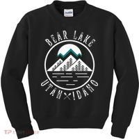 Bear Lake Utah Idaho Camping Boating Kids Sweatshirt thumb 0