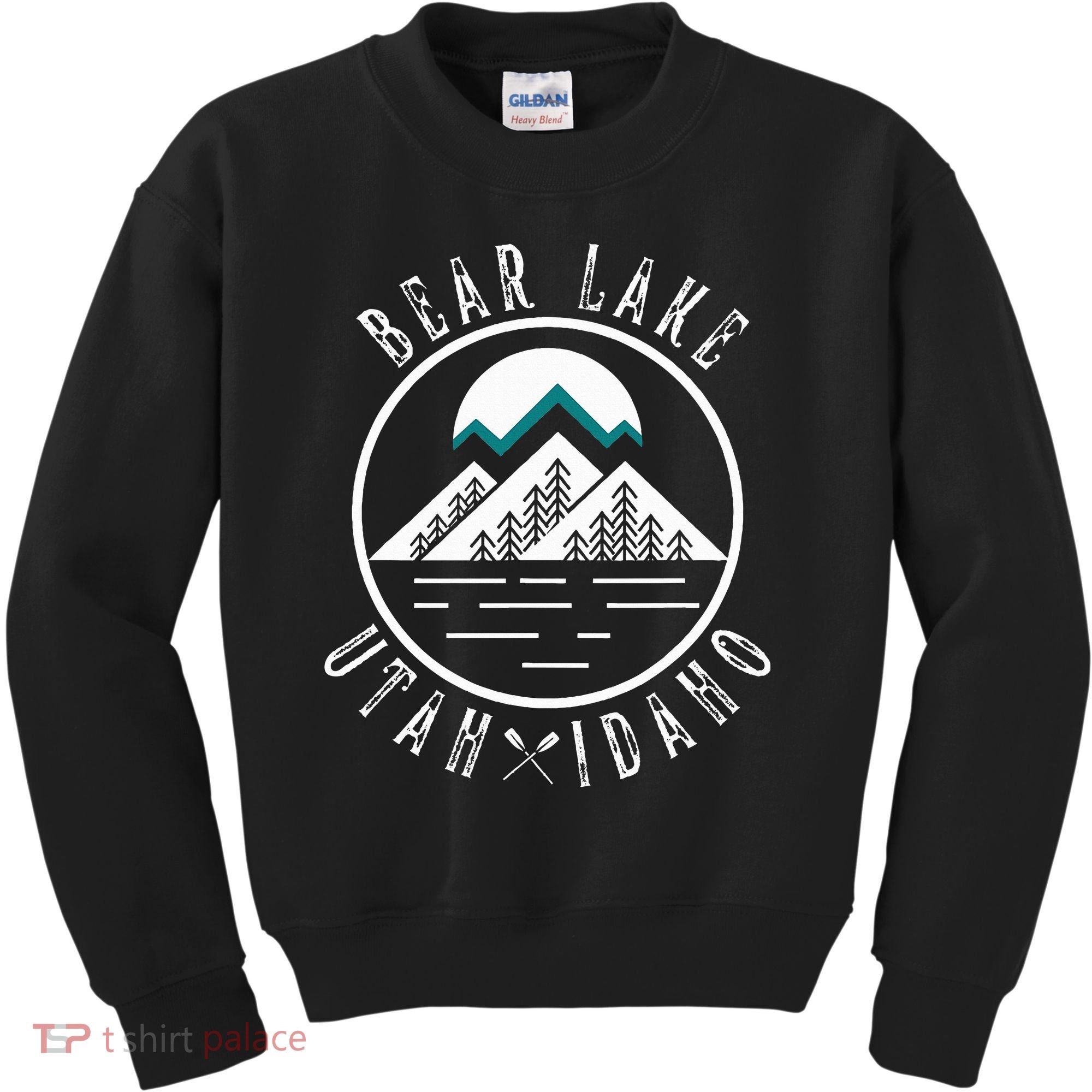 Bear Lake Utah Idaho Camping Boating Kids Sweatshirt