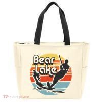 Bear Lake Utah Water Skiing Water Ski Tote Bag thumb 0