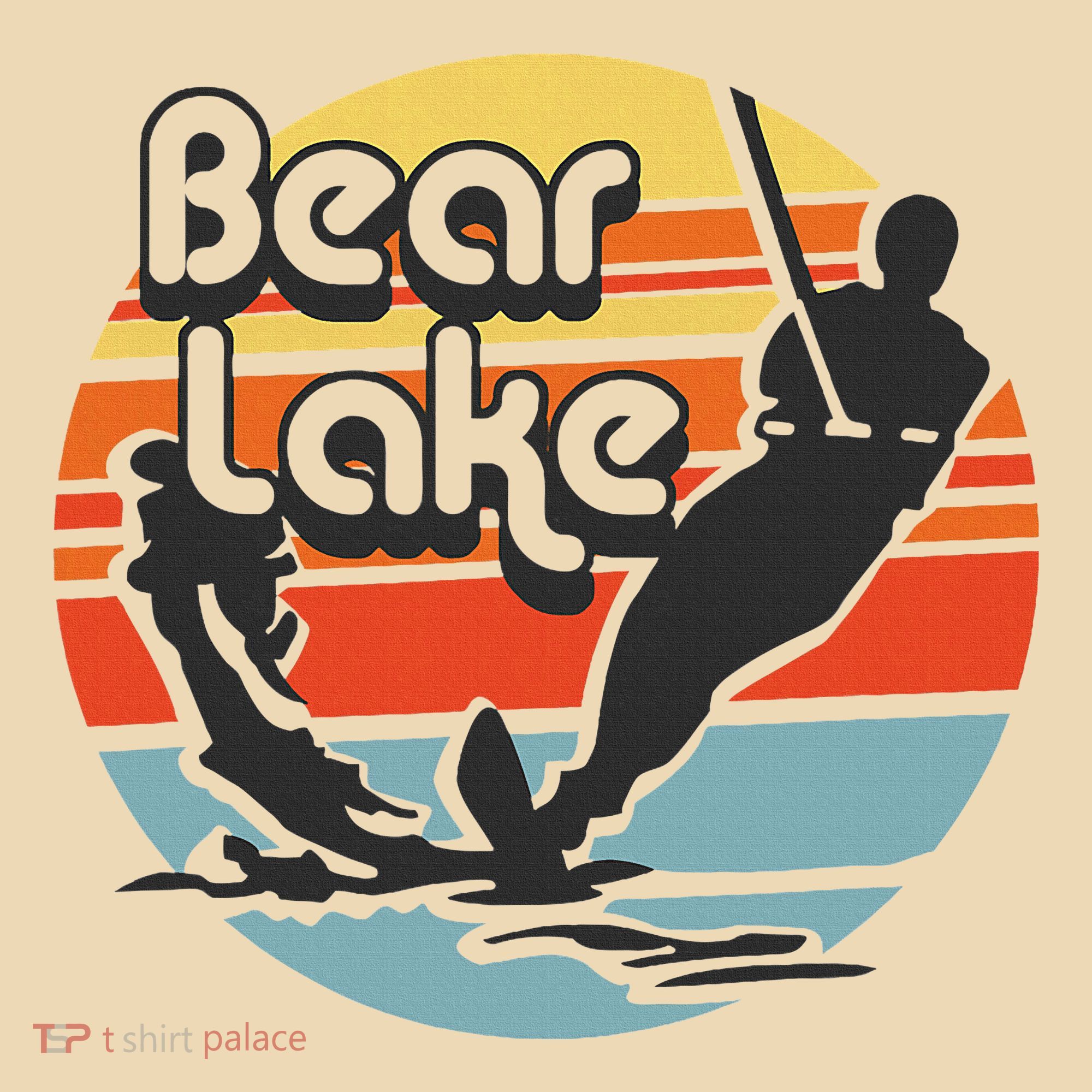 Bear Lake Utah Water Skiing Water Ski Tote Bag