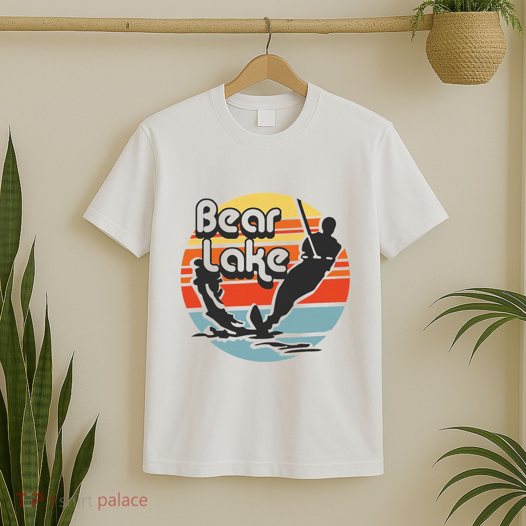 Bear Lake Utah Water Skiing Water Ski T-Shirt
