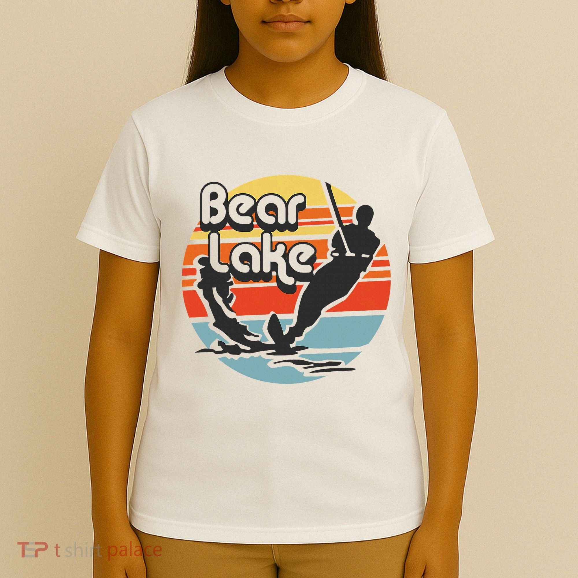 Bear Lake Utah Water Skiing Water Ski T-Shirt