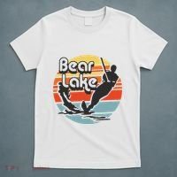 Bear Lake Utah Water Skiing Water Ski T-Shirt thumb 5
