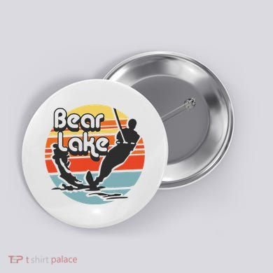 Bear Lake Utah Water Skiing Water Ski Button