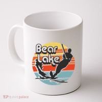 Bear Lake Utah Water Skiing Water Ski Coffee Mug thumb 0