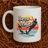 Bear Lake Utah Water Skiing Water Ski Coffee Mug thumb 2