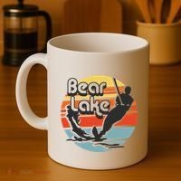 Bear Lake Utah Water Skiing Water Ski Coffee Mug thumb 4