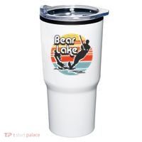 Bear Lake Utah Water Skiing Water Ski Tumbler thumb 0