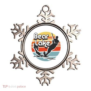 Bear Lake Utah Water Skiing Water Ski Ornament