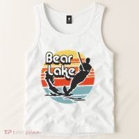 Bear Lake Utah Water Skiing Water Ski Tank Top thumb 2