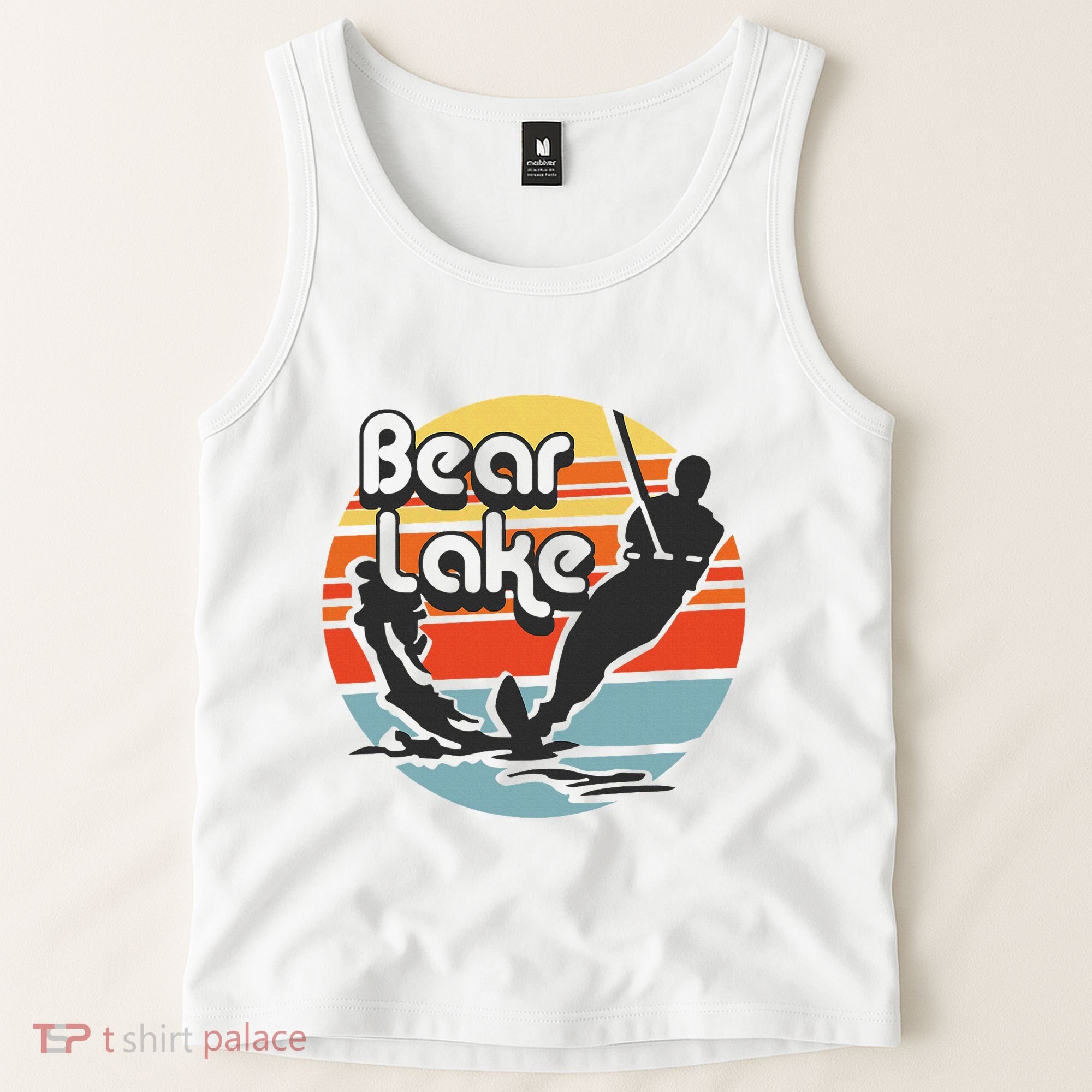 Bear Lake Utah Water Skiing Water Ski Tank Top