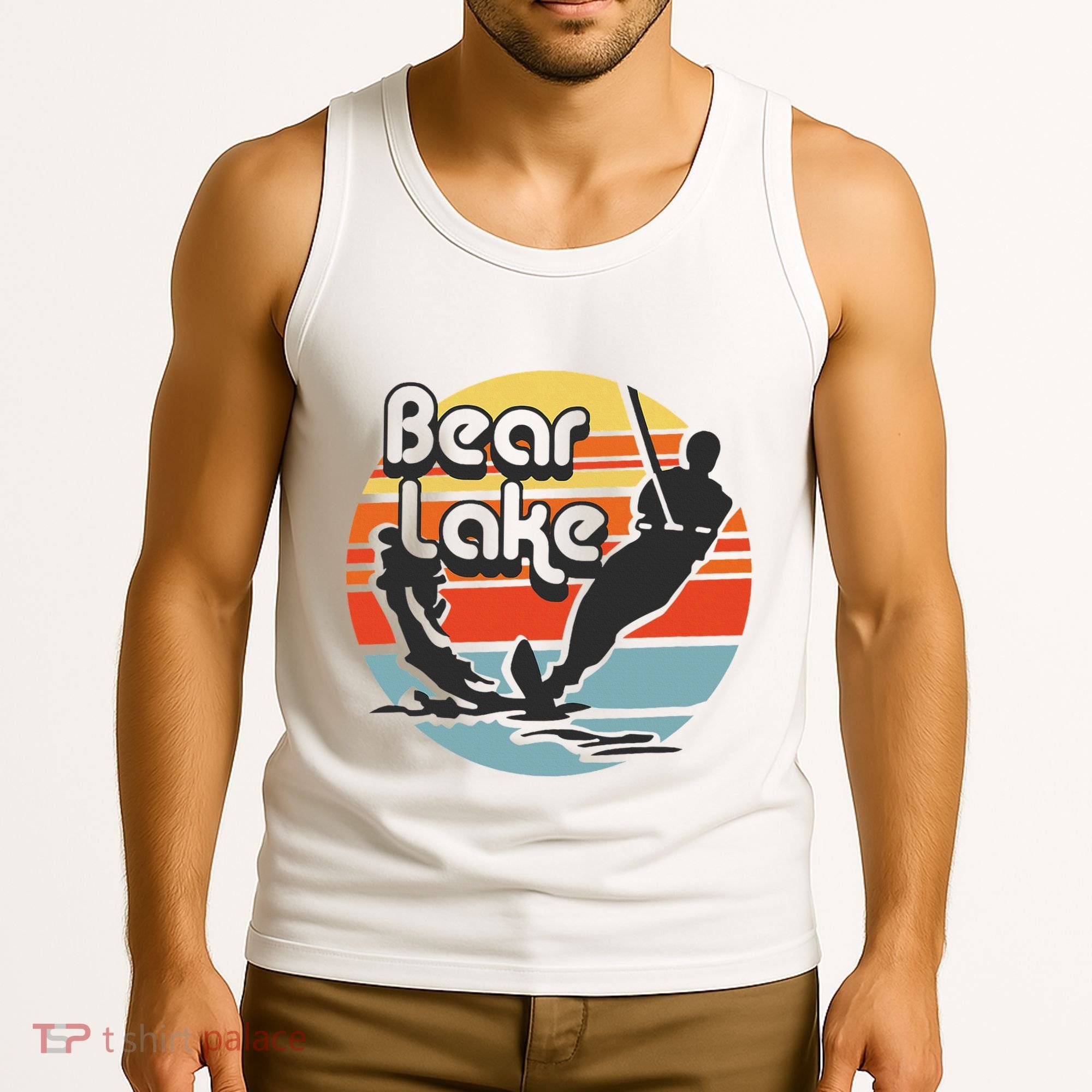 Bear Lake Utah Water Skiing Water Ski Tank Top