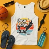 Bear Lake Utah Water Skiing Water Ski Tank Top thumb 4