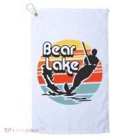 Bear Lake Utah Water Skiing Water Ski Golf Towel thumb 0
