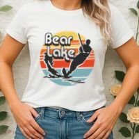 Bear Lake Utah Water Skiing Water Ski Women's T-Shirt thumb 2